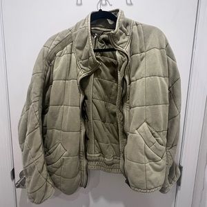 Free People Dolman Quilted Jacket